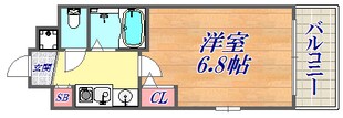 エステムコート新神戸エリタージュの物件間取画像